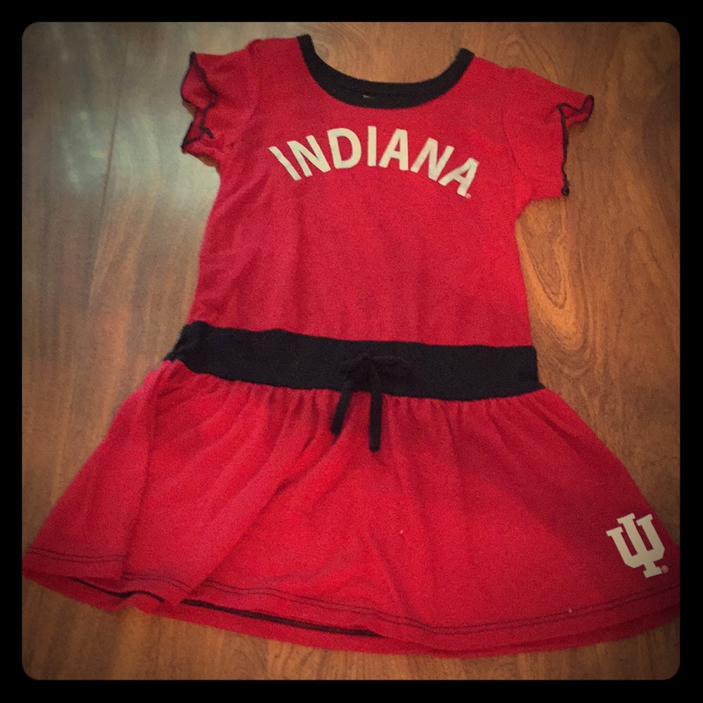 Indiana University Girls T-shirt Dress